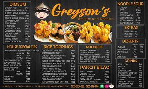 Greyson's Dimsum And Noodles .